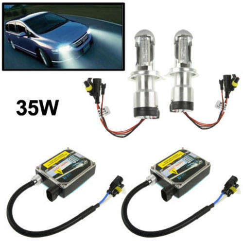 35W H4 / Hi / lo Super Vision Xenon HID Vehicle White Light, Color temperature: 6000K