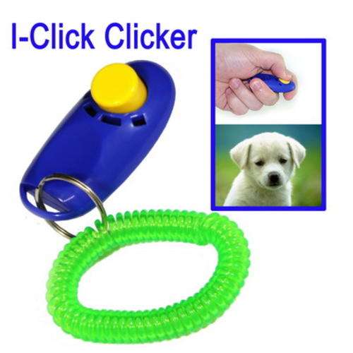 Dog Cat Pet i-Click Training Clicker Aid Guide Pryor