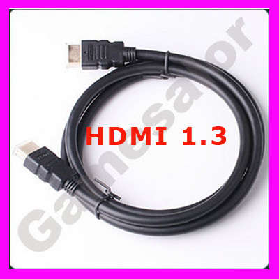 *CRAZY R1 START**Premium 1080p Gold HDMI 1.3 Cable 1M