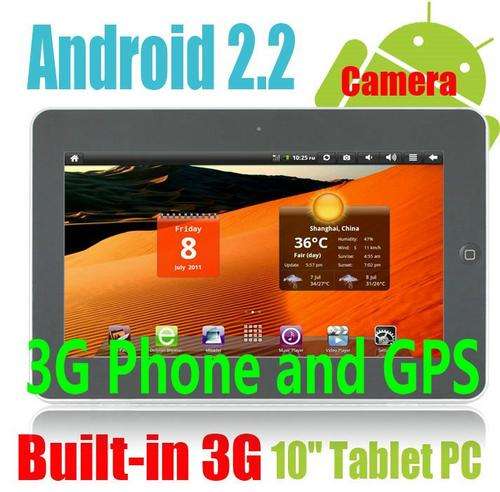 **LOCAL STOCK** 10" inch Built-in 3G, Make phone call, GPS Android 2.2 Superpad 4 Tablet PC