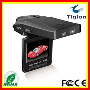 FREE SHIPPING!!! 2011 New Style 6 IR LED HD 720P Car Vehicle Night Vision Camera Protable Car DVR 16