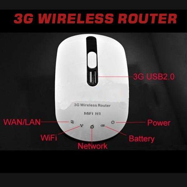 WEEKEND SPECIAL**Mini Portable 3G / 4GWireless Router,3G WIFI Router,HSDPA,HSUPA,CDMA EVDO MIFI H1