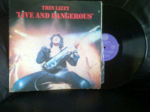 THIN LIZZY  "LIVE AND DANGEROUS" 2 LPS