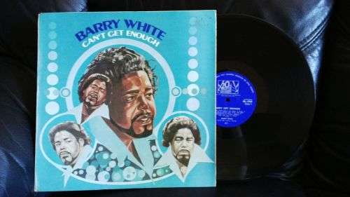 BARRY WHITE  "CAN'T GET ENOUGH"