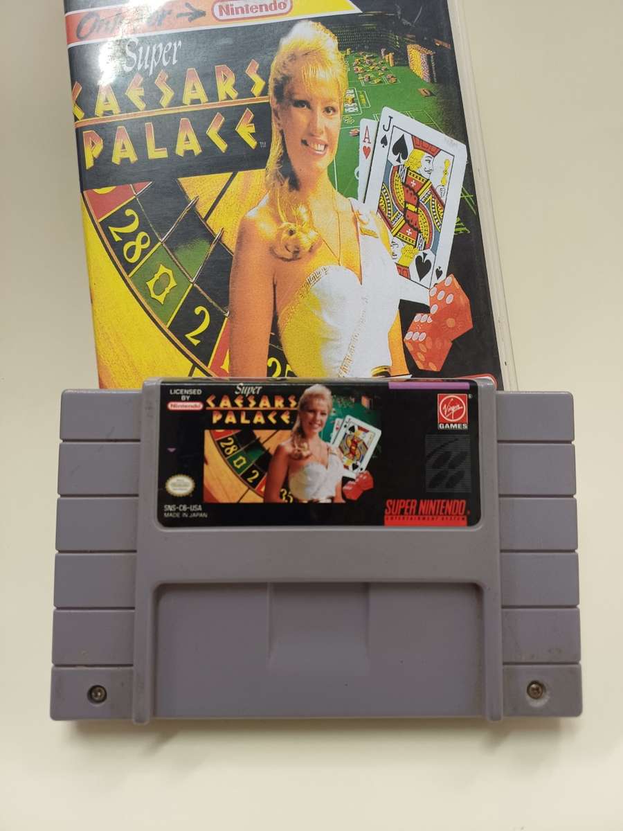 Super Caesars Palace Super Nintendo (Original)