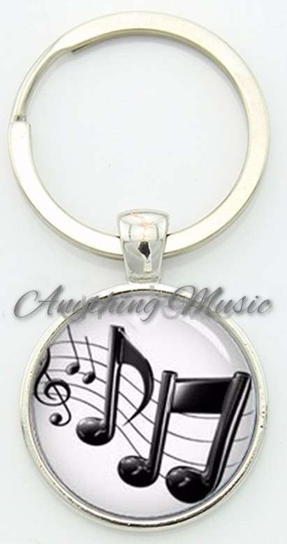 Music Notes White (Ships Immediately)