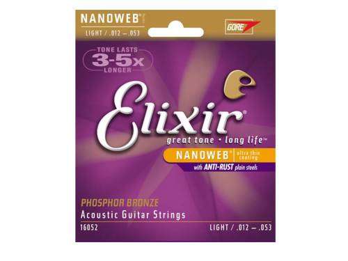 Elixir Acoustic Guitar Strings 16052   (Ships Immediately)