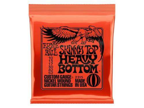 Guitar Strings: Ernie Ball Electric Skinny Top Heavy Bottom #2215