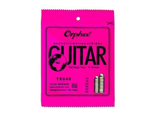 Guitar Strings: Orphee Acoustic TX640