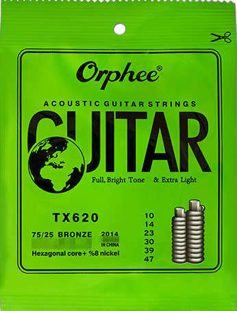 Guitar Strings: Orphee Acoustic TX620