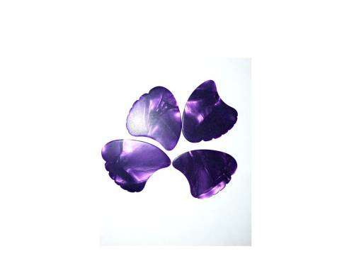 Guitar Plectrum Shark Shape Purple 0.45 (10 in a pack)