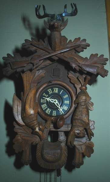 Large Double Cuckoo Clock