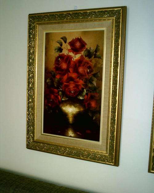 Red Roses  -- oil on canvas  --  Jeanette Dykman