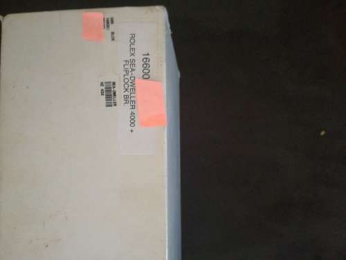 Vintage Rolex Submariner Sea Dweller 4000 (16600) Perpetual Watch