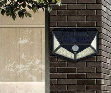 SOLAR WALL LAMP 100 LED