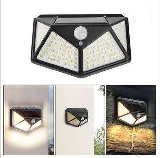 SOLAR WALL LAMP 100 LED