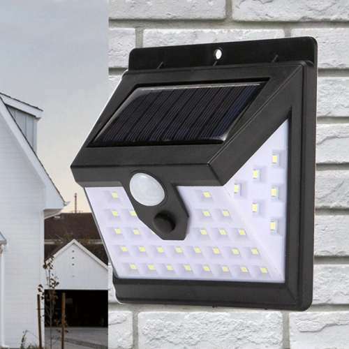 40 LEDs Solar Outdoor Body Induction Lamp IP65 Waterproof Wall Street Light
