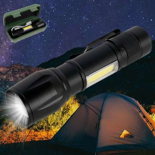 2000LM LED USB Portable Flashlight