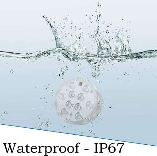 Submersible Led Lights with Remote