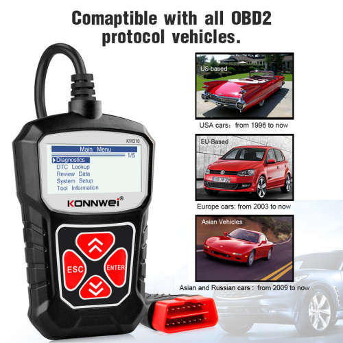 KONNWEI KW309 Universal Car Scanner Professional Automotive Code Reader Vehicle CAN Diagnostic Scan