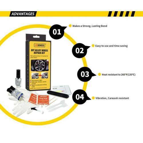 DIY Alloy High Quality Wheel Repair Kit