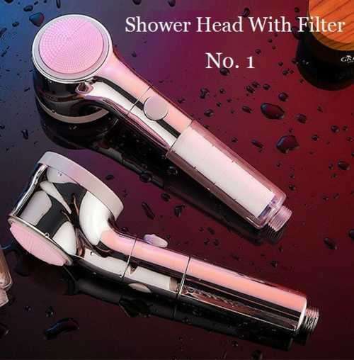 Andowl Q-HS59 Shower Head with PP Cotton Filter And Purification Head