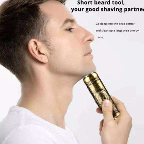 Mini Electric Shaver Razor With Usb Rechargeable Washable Hair Trimmer