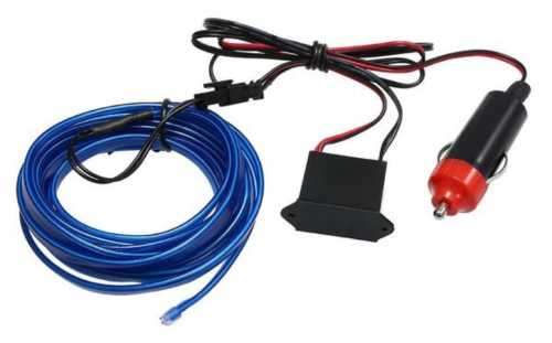 2M Blue Interior Car Cold Light Flexible LED Strip Light