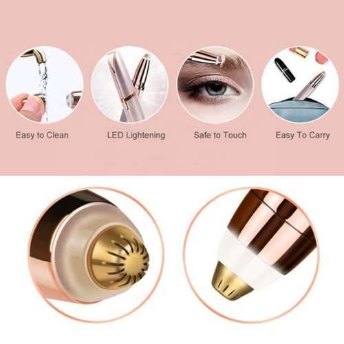 Flawless Brows Painless Hair Trimmer for All Skin Type