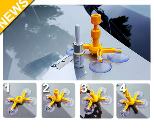 DIY Windscreen Repair Kit Auto Accessories glass crack repair kit