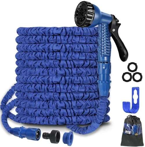 Magic Expanding Hose 30m/100ft Flexible Garden Water Hose+Spray Gun