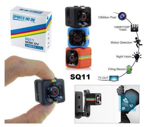 SQ11 Mini HD Camcorder Night Vision DV Camera