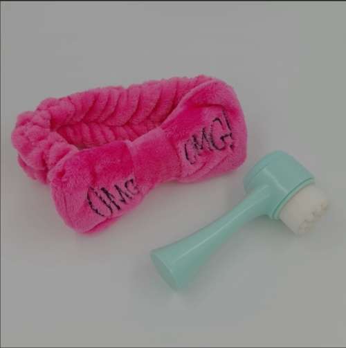 Facial Cleansing - Face Brush and Headband Set