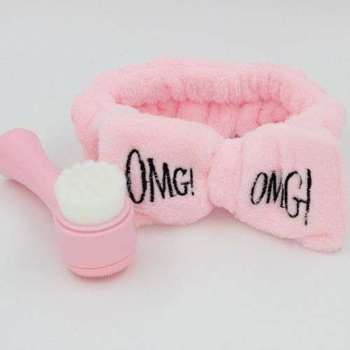 Facial Cleansing - Face Brush and Headband Set