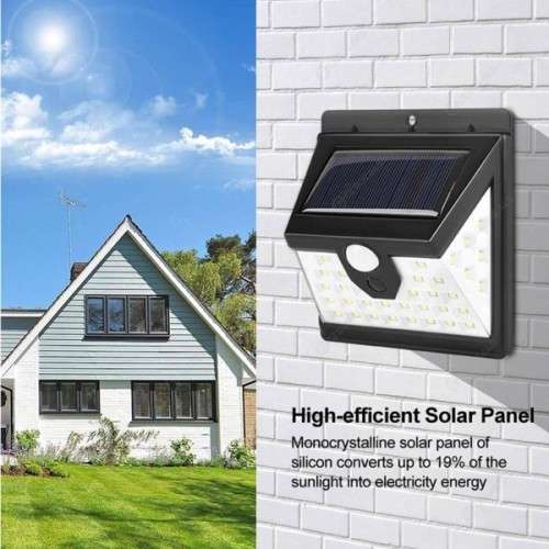 40 LED Solar Motion Sensor Wall Light