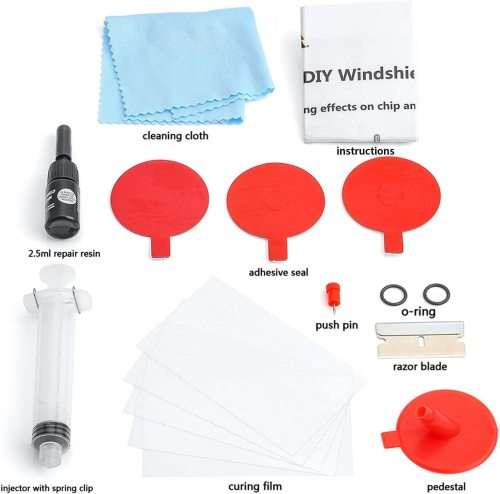 DIY Car Windshield Repair Kit Tool Auto Car Glass Repair Tool Set
