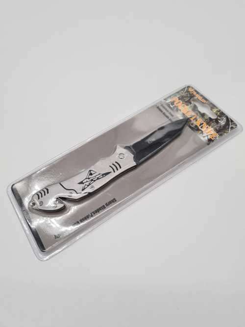 Silver Slim Pocket Knife