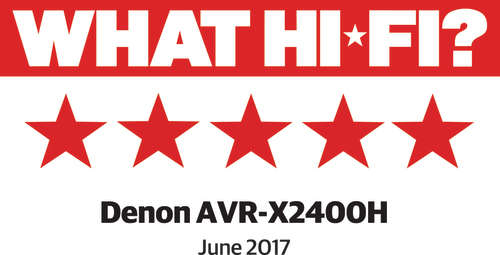 DENON AVR-X2400H HOME THEATER RECEIVER 7.2 CHANNEL 4K WITH WI-FI