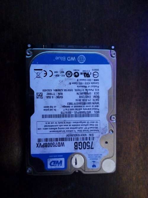 750GB Western digital Blue HDD *Please read*
