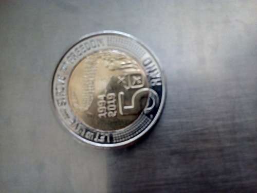 WOW!!! SUPER RARE R5 STRIVE FOR FREEDOM COIN *** LATE ENTRY