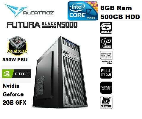 Amazing Intel i7 PC with ***2GB Nvidia Graphics***8GB DDR3 Ram***500GB HDD***3 Sealed Games**
