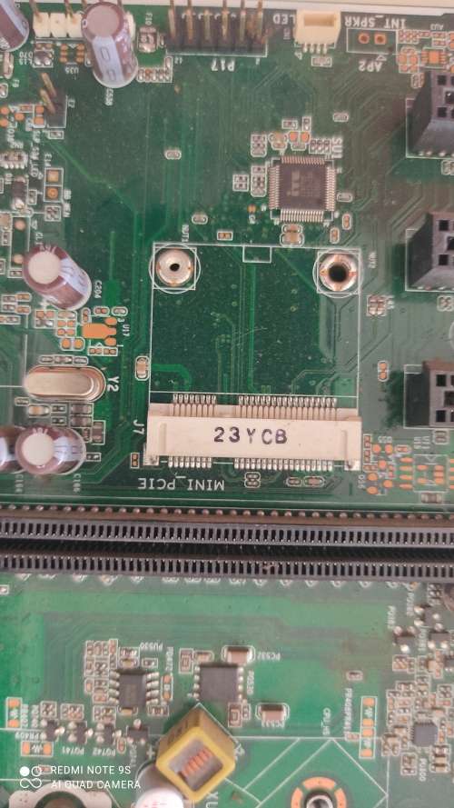 HP LGA1155 Motherboard + Pentium G620 2.6GHz CPU + IO Shield ( Back Plate ) *** Untested ,sold as is