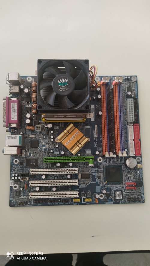 Gigabyte 81G1000MK Gaming Board + Cooler Master CPU Cooler + Pentium 4 3.0GHz  *Working*