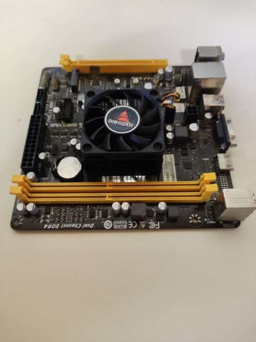 AMD Quad Core ITX Motherboard Combo**BIOSTAR A10N-9630E**Dual Channel DDR4**M.2 Slot**PCIE x16