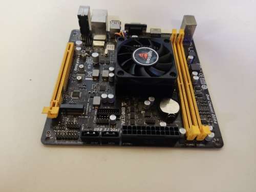 AMD Quad Core ITX Motherboard Combo**BIOSTAR A10N-9630E**Dual Channel DDR4**M.2 Slot**PCIE x16