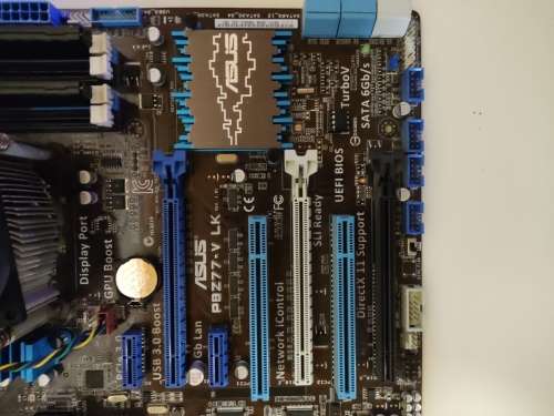 Asus Z77 Gaming Board with Intel Core i7 CPU and Corsair Vengeance 8GB Gaming Ram