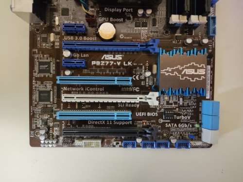 Asus Z77 Gaming Board with Intel Core i7 CPU and Corsair Vengeance 8GB Gaming Ram