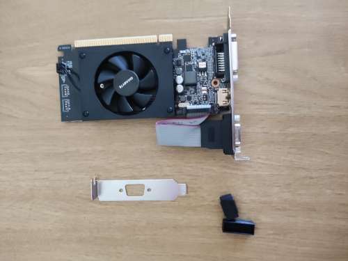 **BOXED**Gigabyte GT710 2GB GDDR3 Graphics Card**HDMI**DVI**VGA**