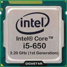 Intel Core i5 650 up to 3.46GHz LGA1556