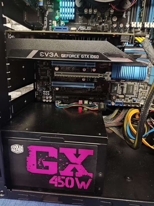 CoolerMaster Gaming PC**i5 Quad Core**GTX1060 Graphics Card**8GB DDR3 Ram**ASUS GAMING Board